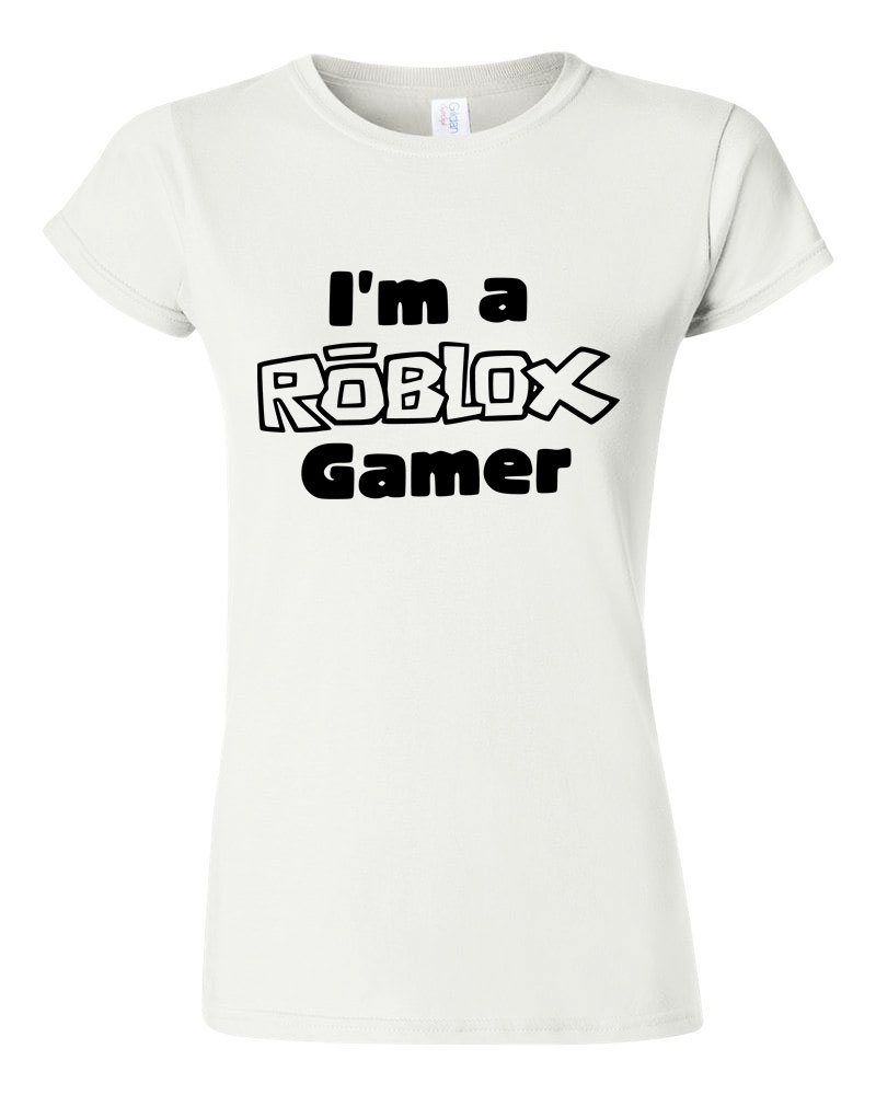 roblox gamer Fehér Női Póló