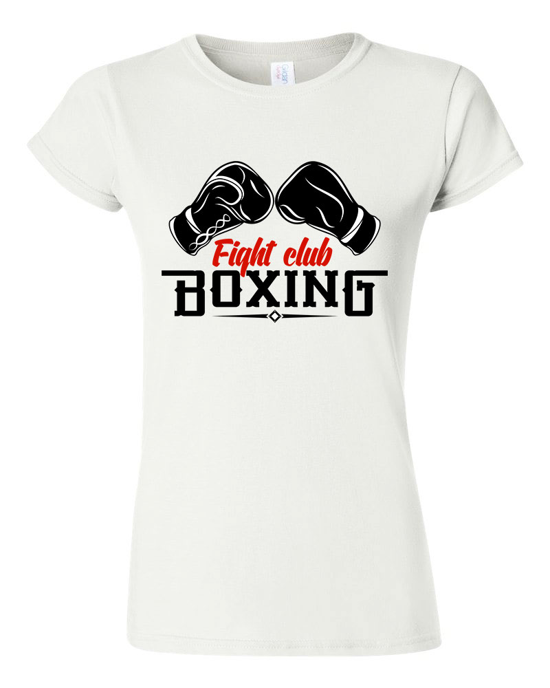 box boxing Fehér Női Póló
