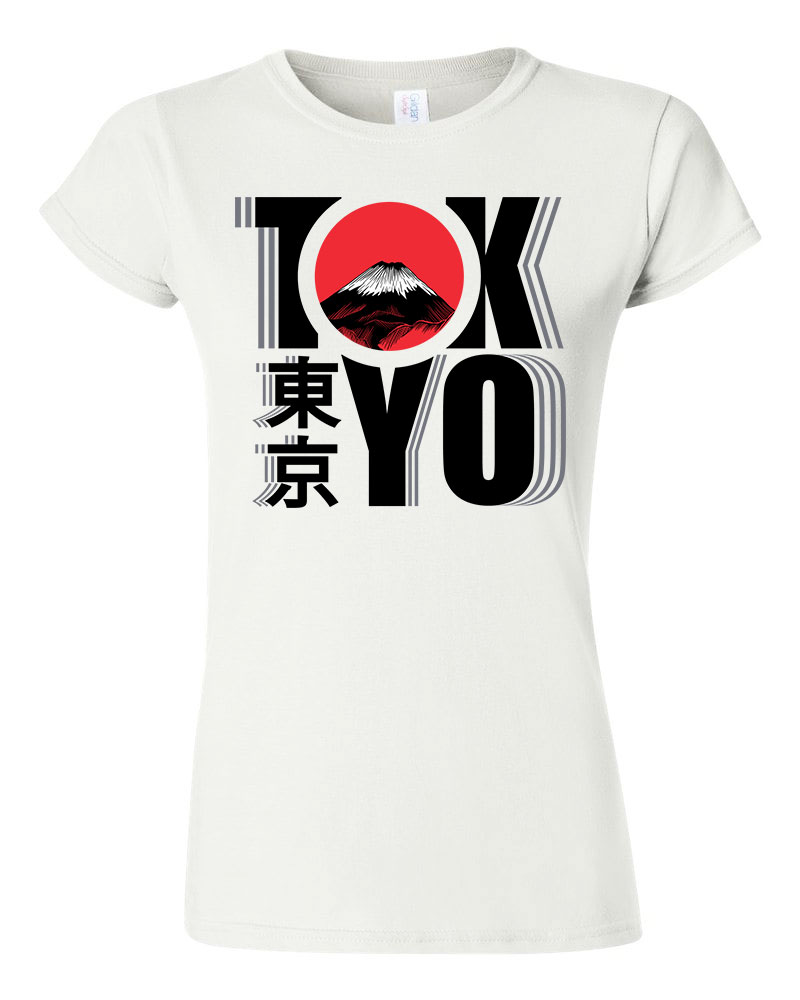tokyo japán japan Fehér Női Póló