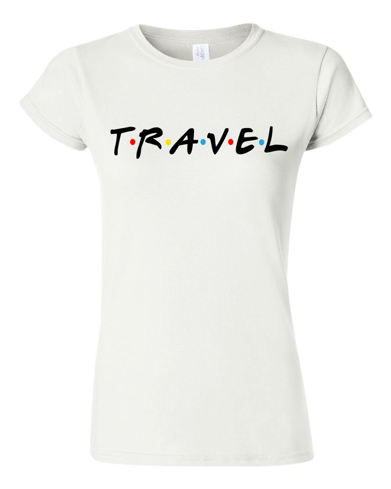 travel utazás nyaralás Fehér Női Póló
