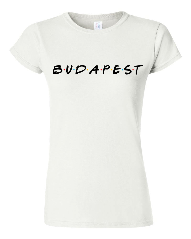 Budapest Fehér Női Póló