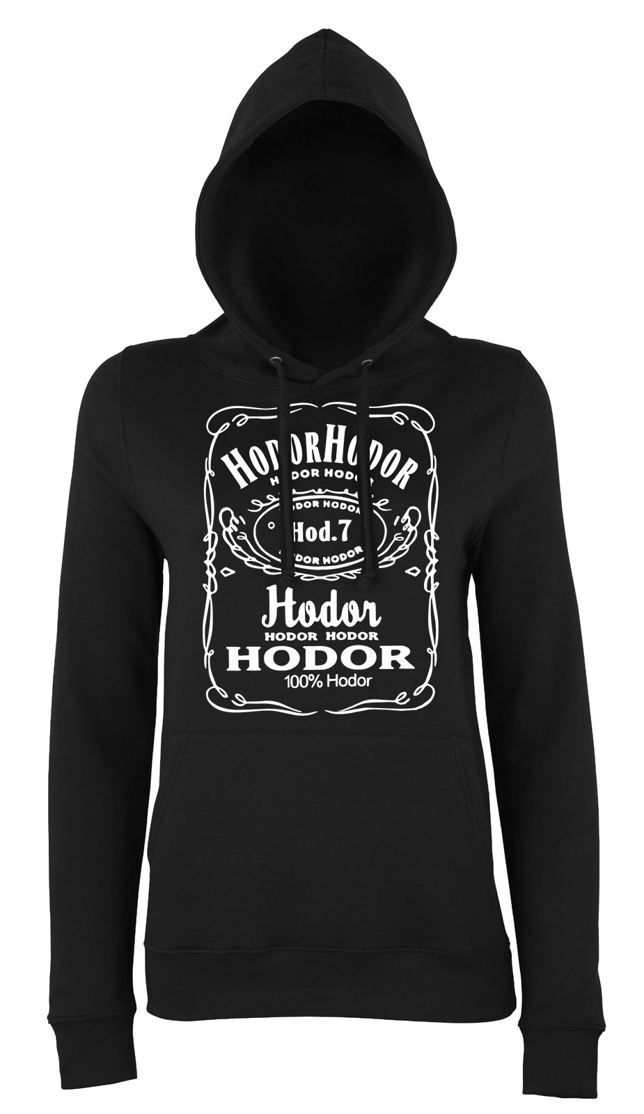 Trónok Harca Hódor Fekete Női Kapucnis Pulóver