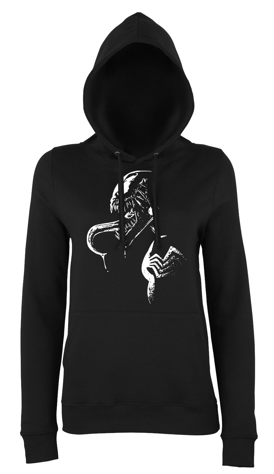 venom Fekete Női Kapucnis Pulóver