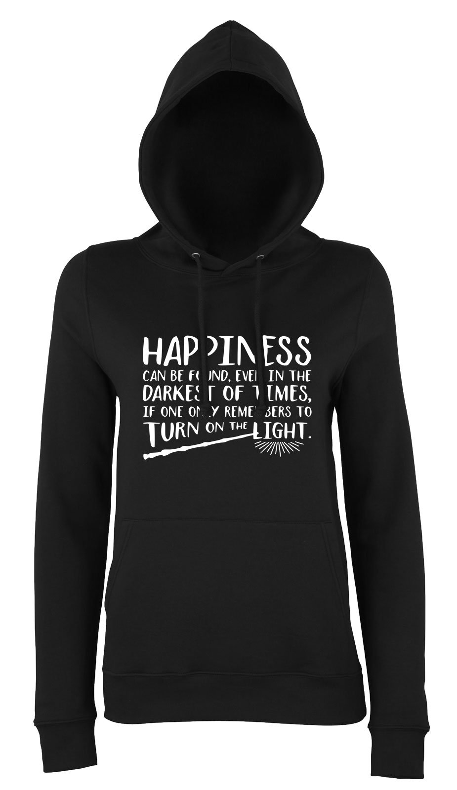 harry potter albus dumbledore idézet Fekete Női Kapucnis Pulóver