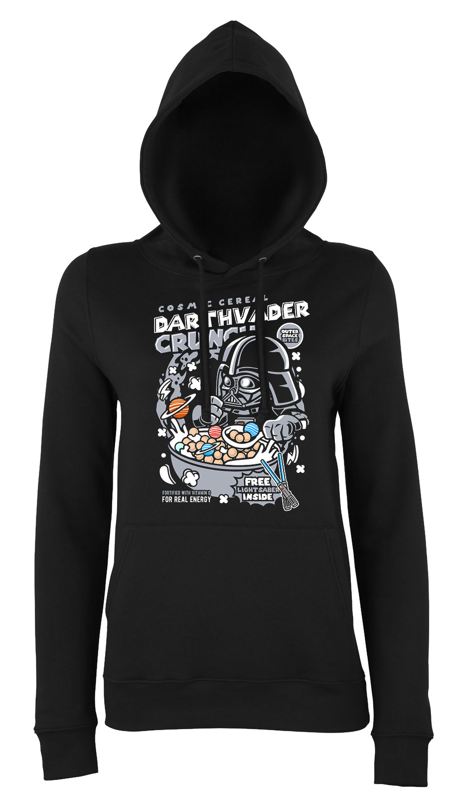 darth vader  Fekete Női Kapucnis Pulóver