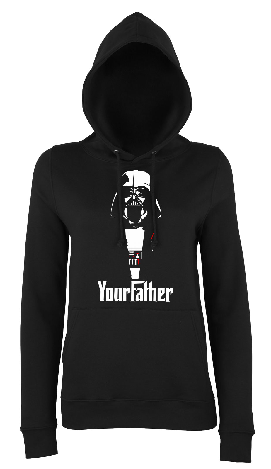 star wars darth vader Fekete Női Kapucnis Pulóver