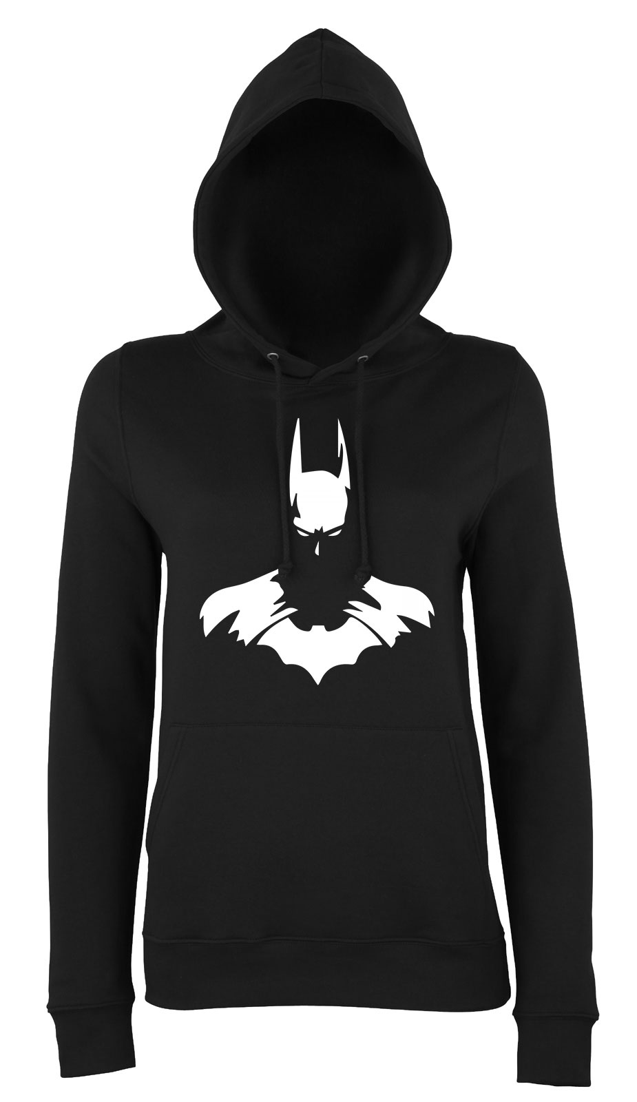 Batman Fekete Női Kapucnis Pulóver