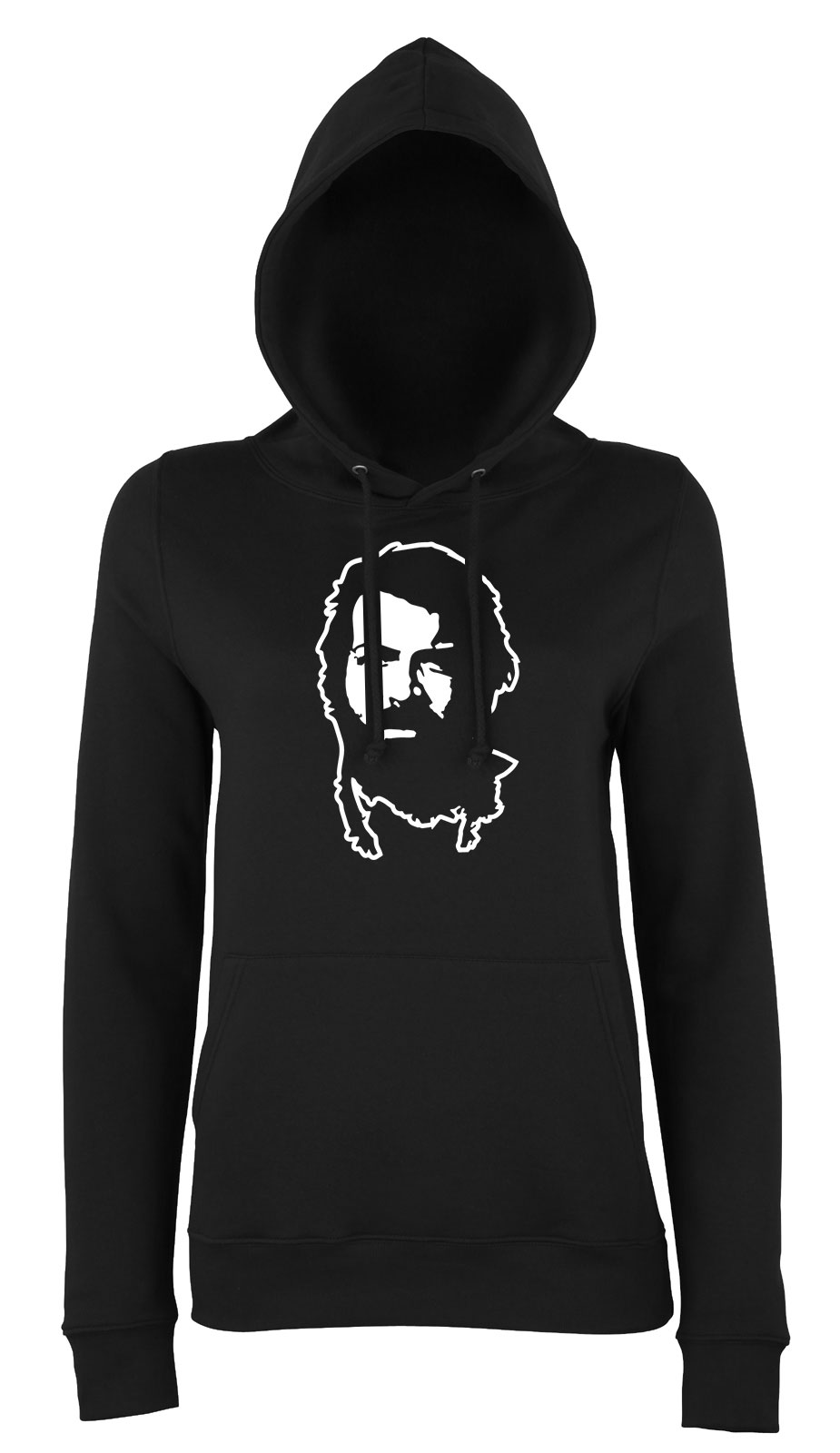 Bud Spencer Fekete Női Kapucnis Pulóver
