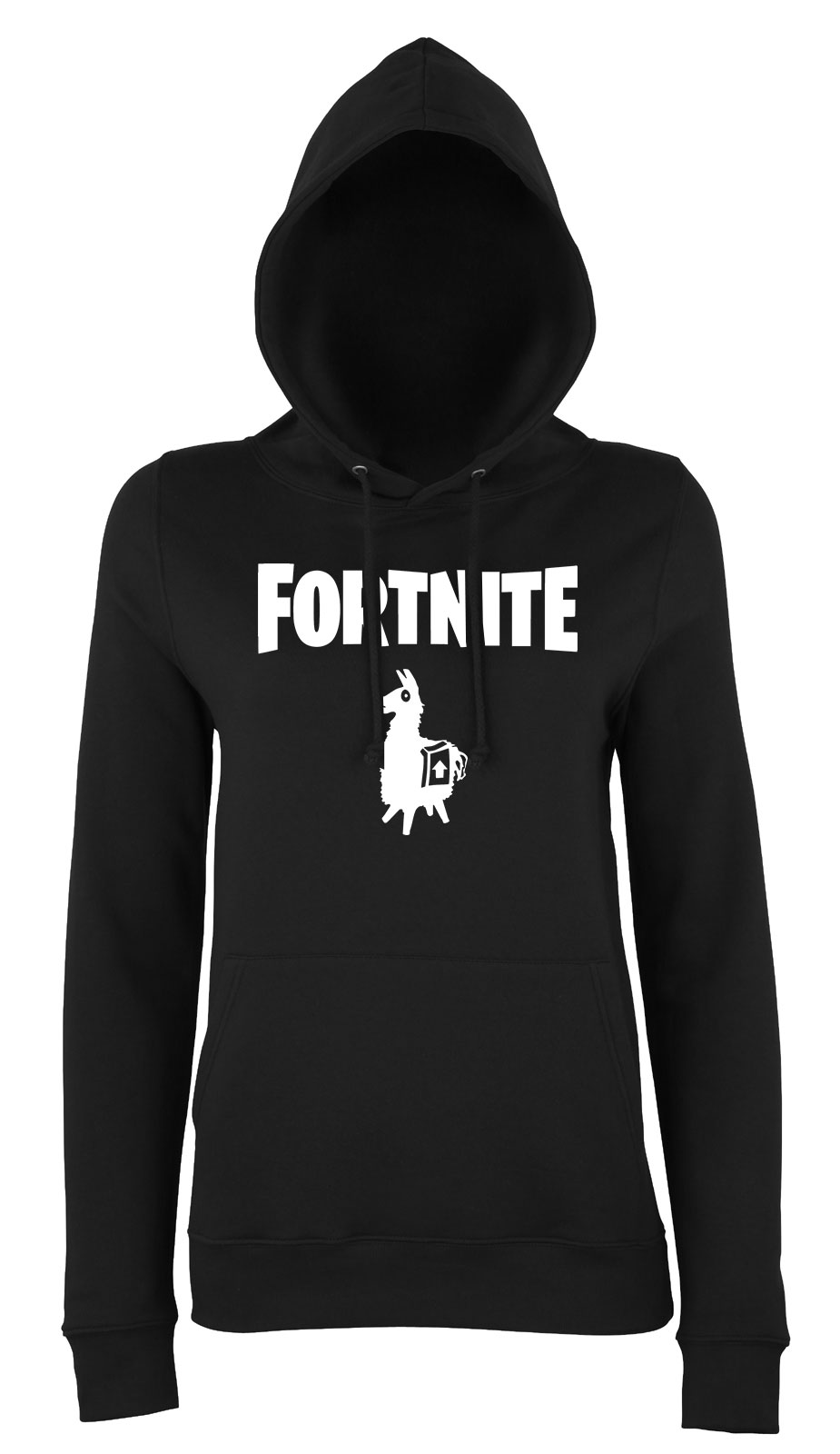 fortnite loot láma Fekete Női Kapucnis Pulóver