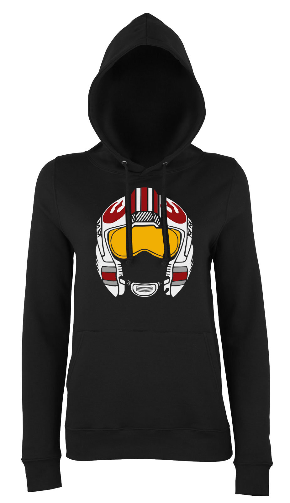 star wars rebel lázadók Fekete Női Kapucnis Pulóver