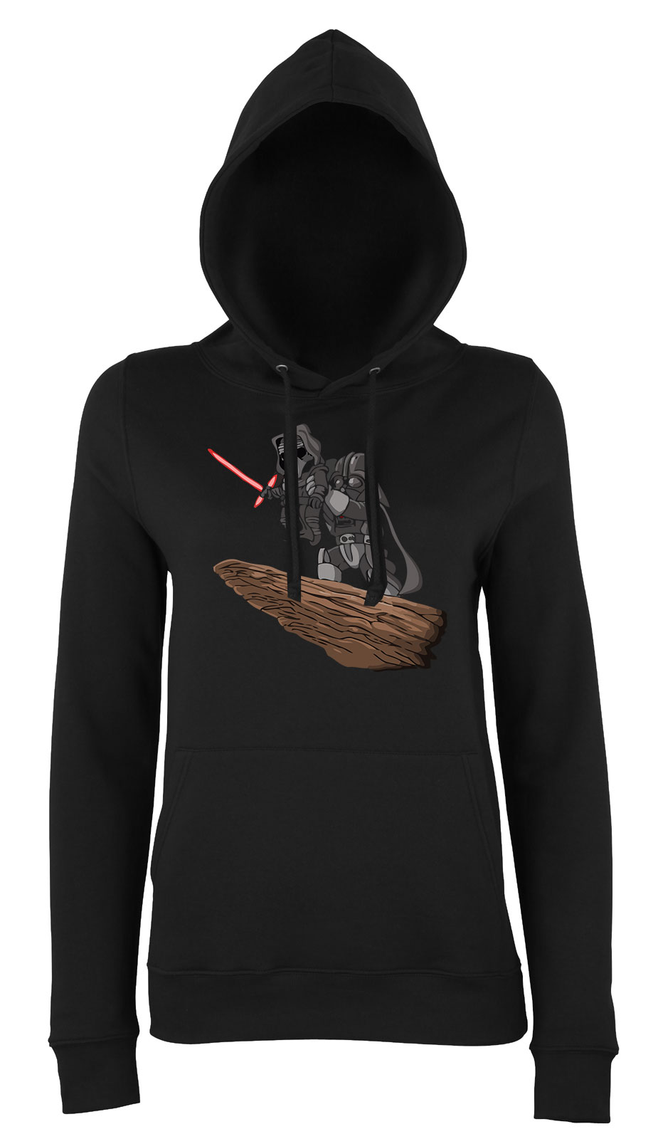 star wars kylo ren darth vader Fekete Női Kapucnis Pulóver