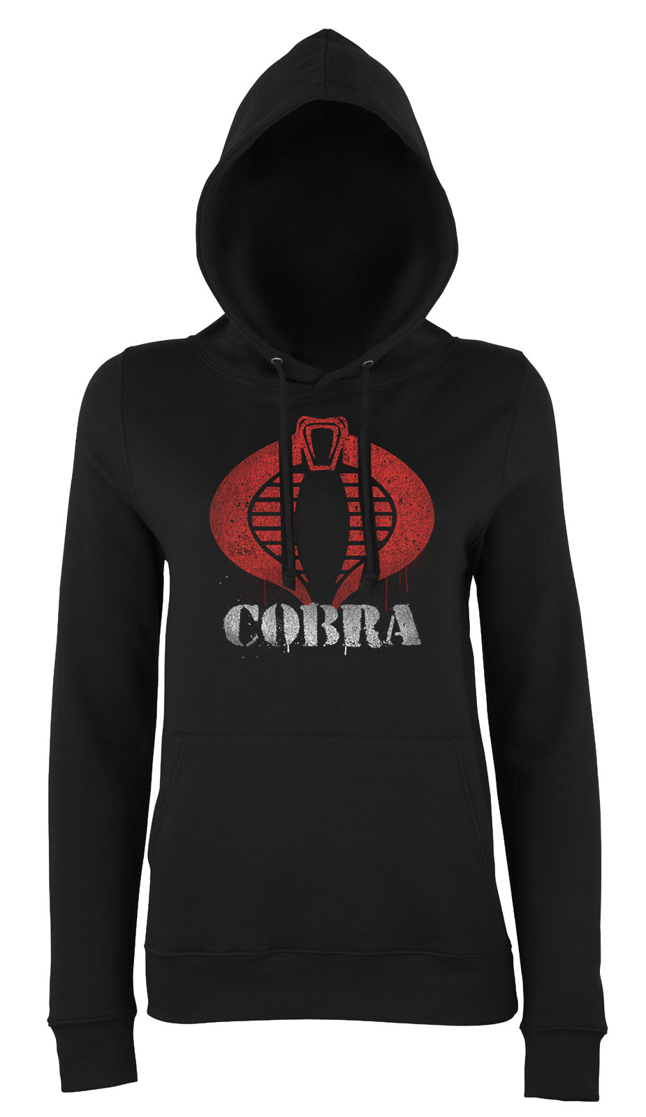 gi joe cobra Fekete Női Kapucnis Pulóver