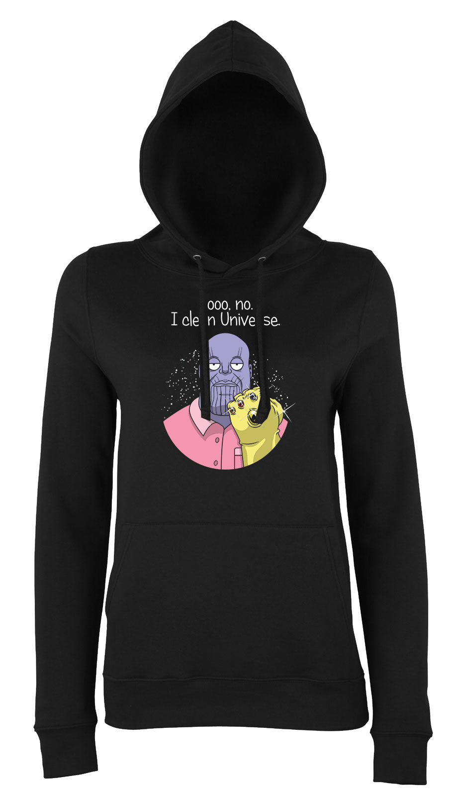 consuela thanos family guy Fekete Női Kapucnis Pulóver