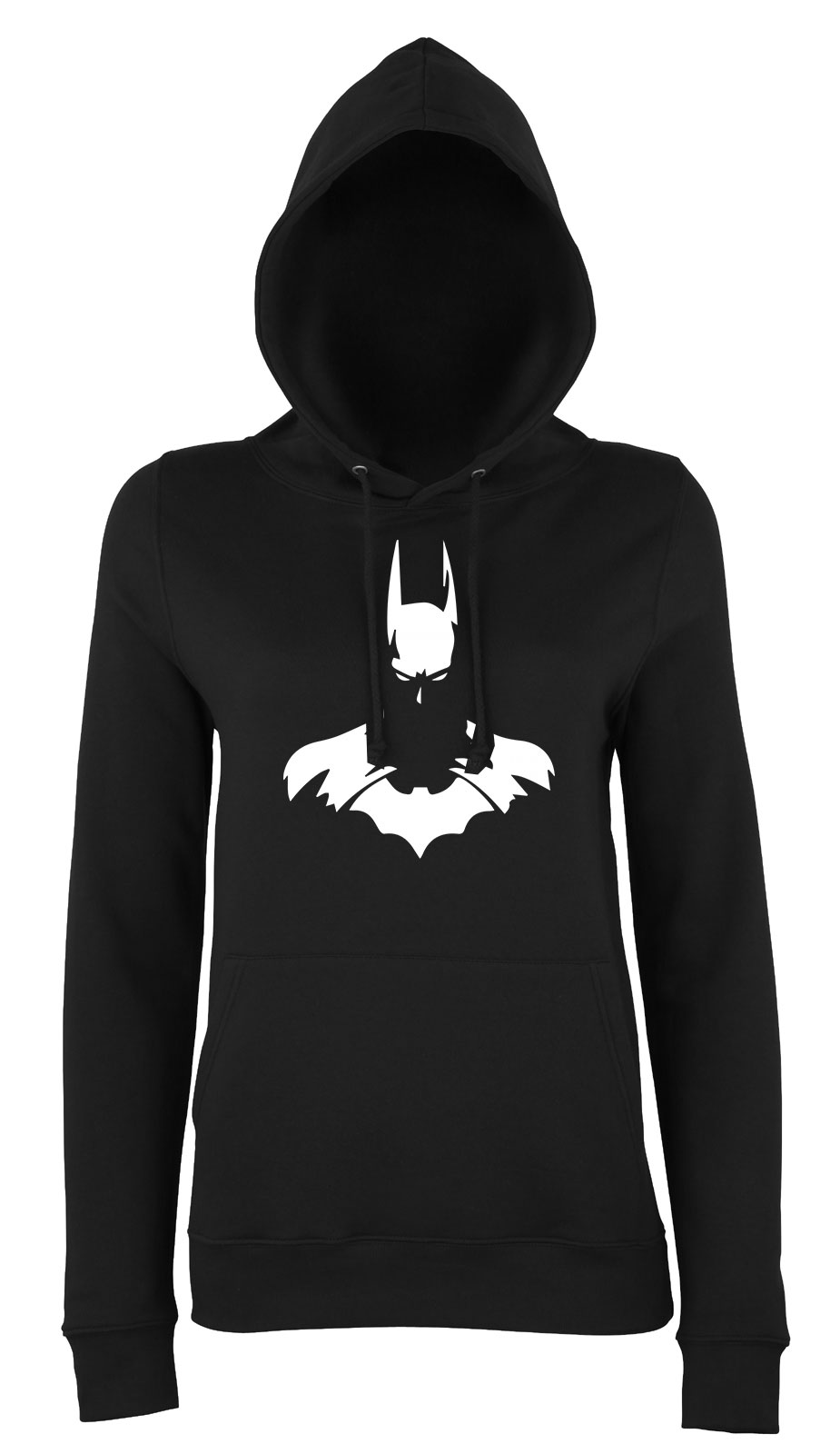 batman Fekete Női Kapucnis Pulóver