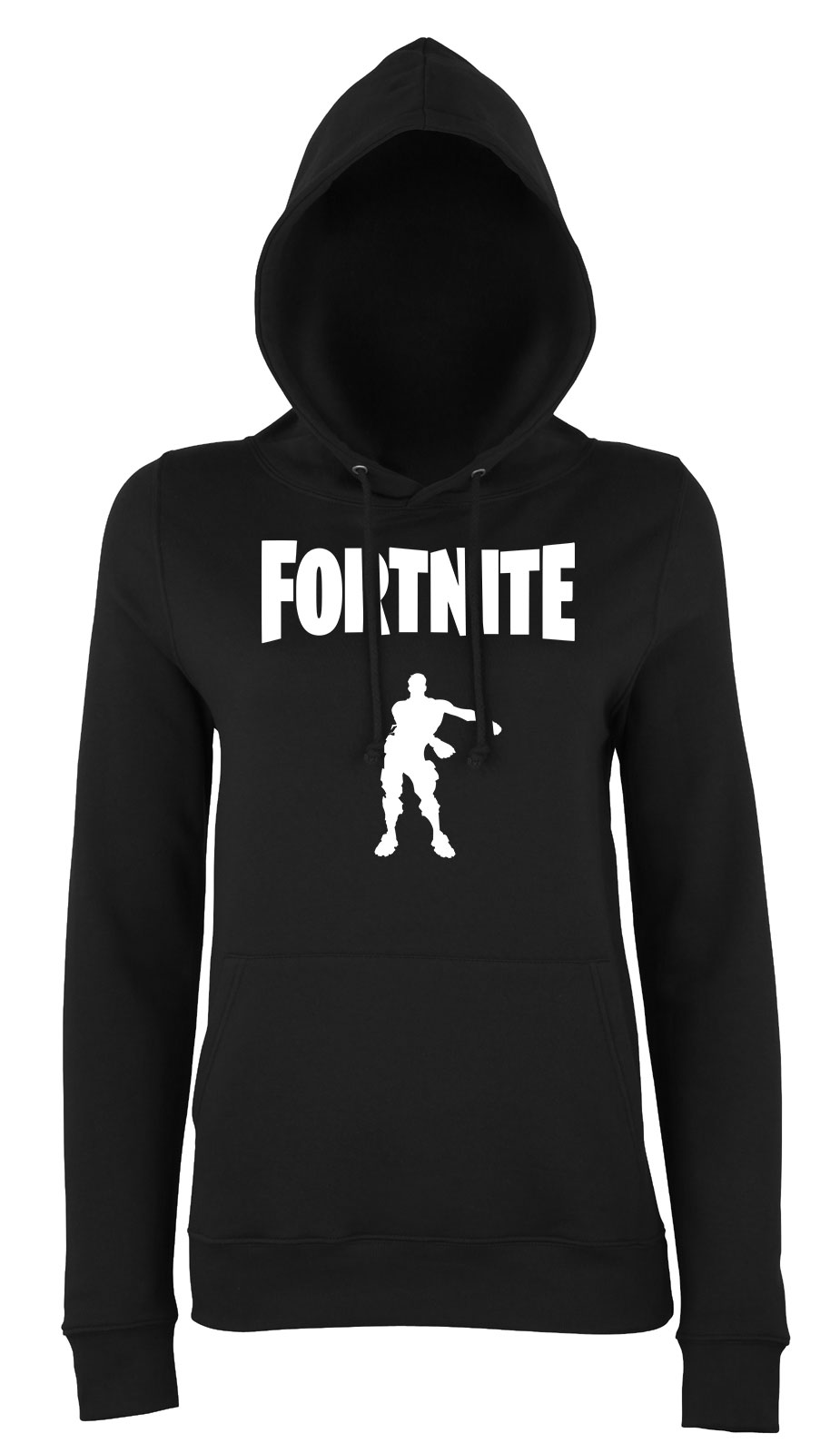 fortnite floss like a boss emote Fekete Női Kapucnis Pulóver