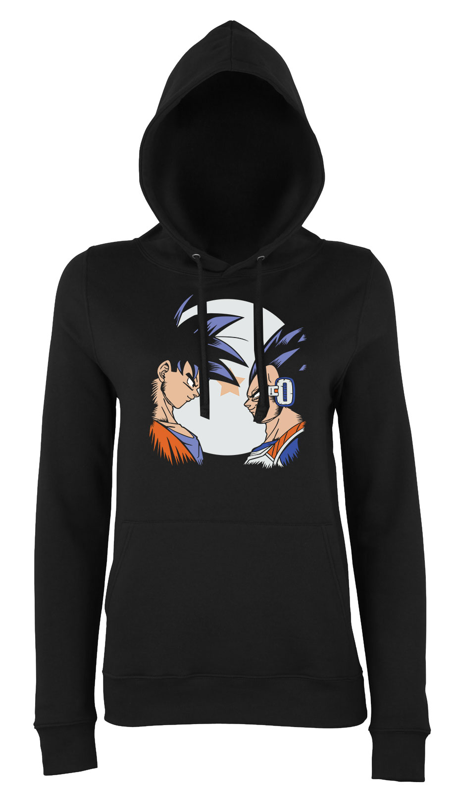 son goku dragon ball Fekete Női Kapucnis Pulóver