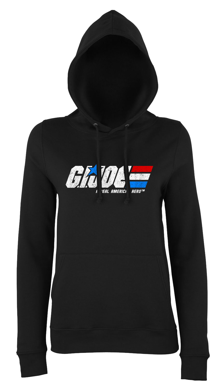 gi joe Fekete Női Kapucnis Pulóver
