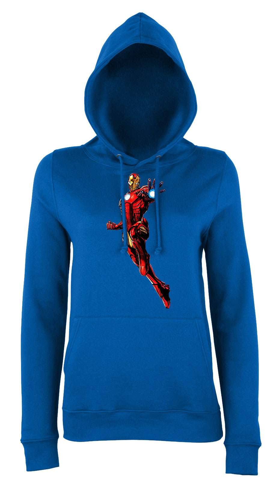 vasember iron man avengers bosszúállók Kék Női Kapucnis Pulóver