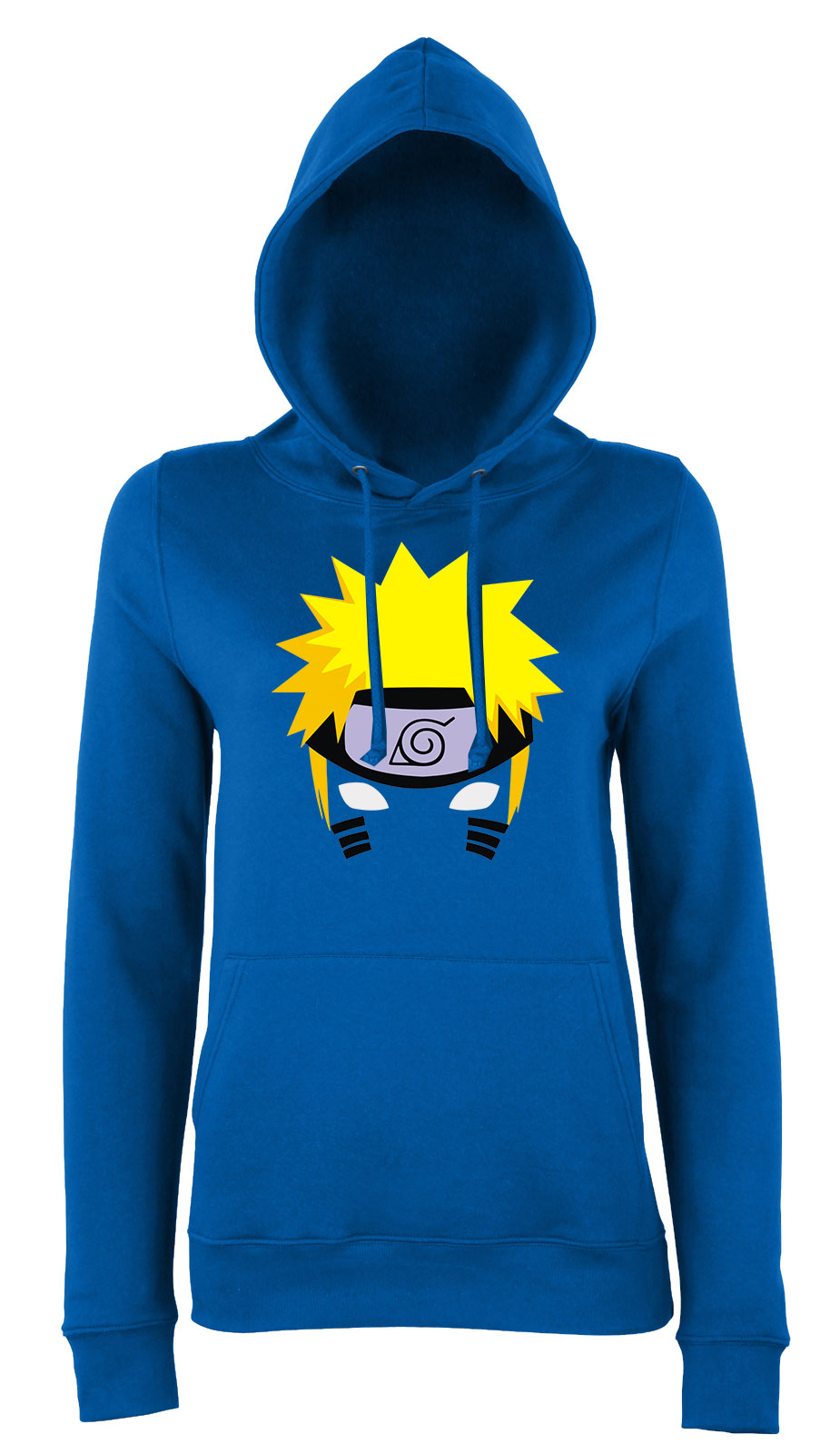 naruto Kék Női Kapucnis Pulóver