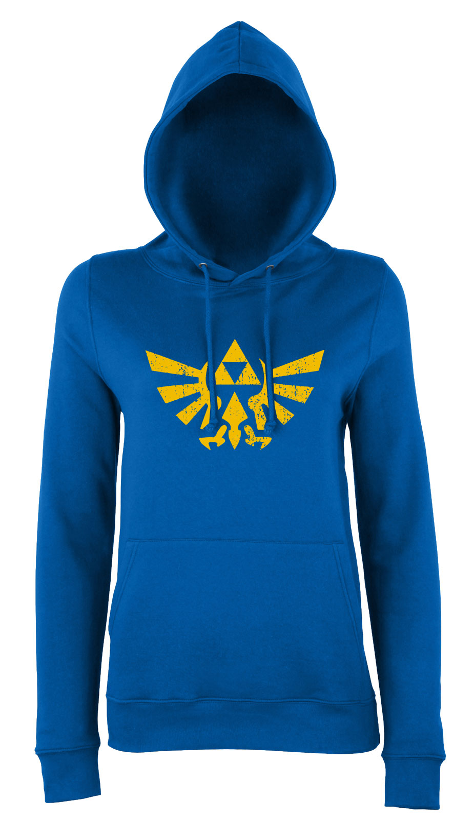 Hyrule Link Zelda Kék Női Kapucnis Pulóver