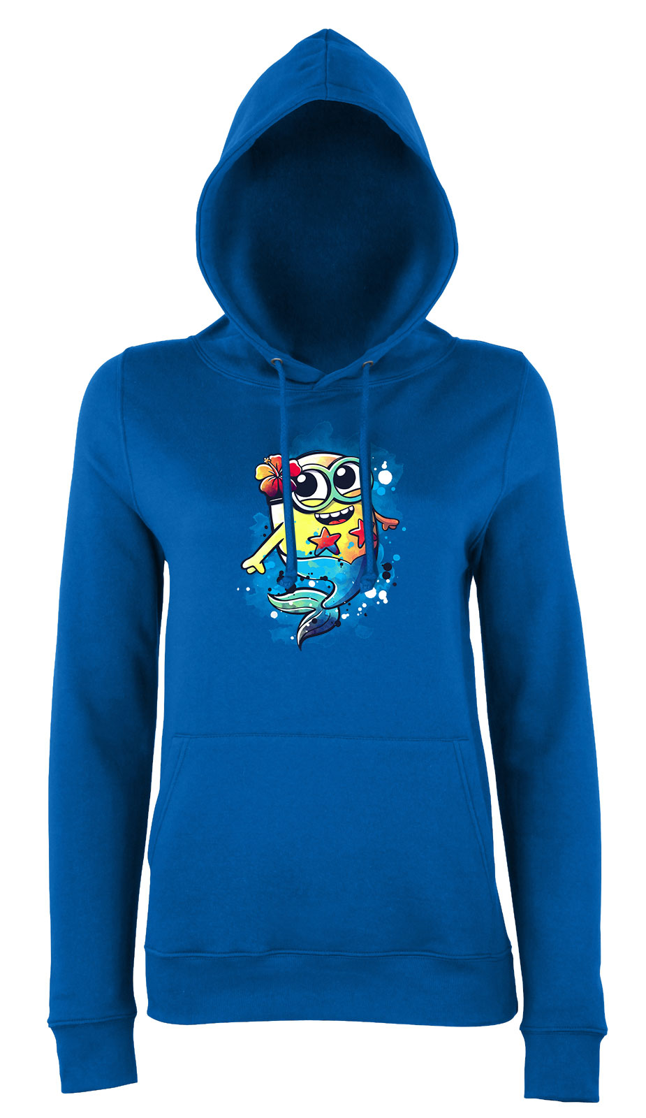 minions minyonok Kék Női Kapucnis Pulóver