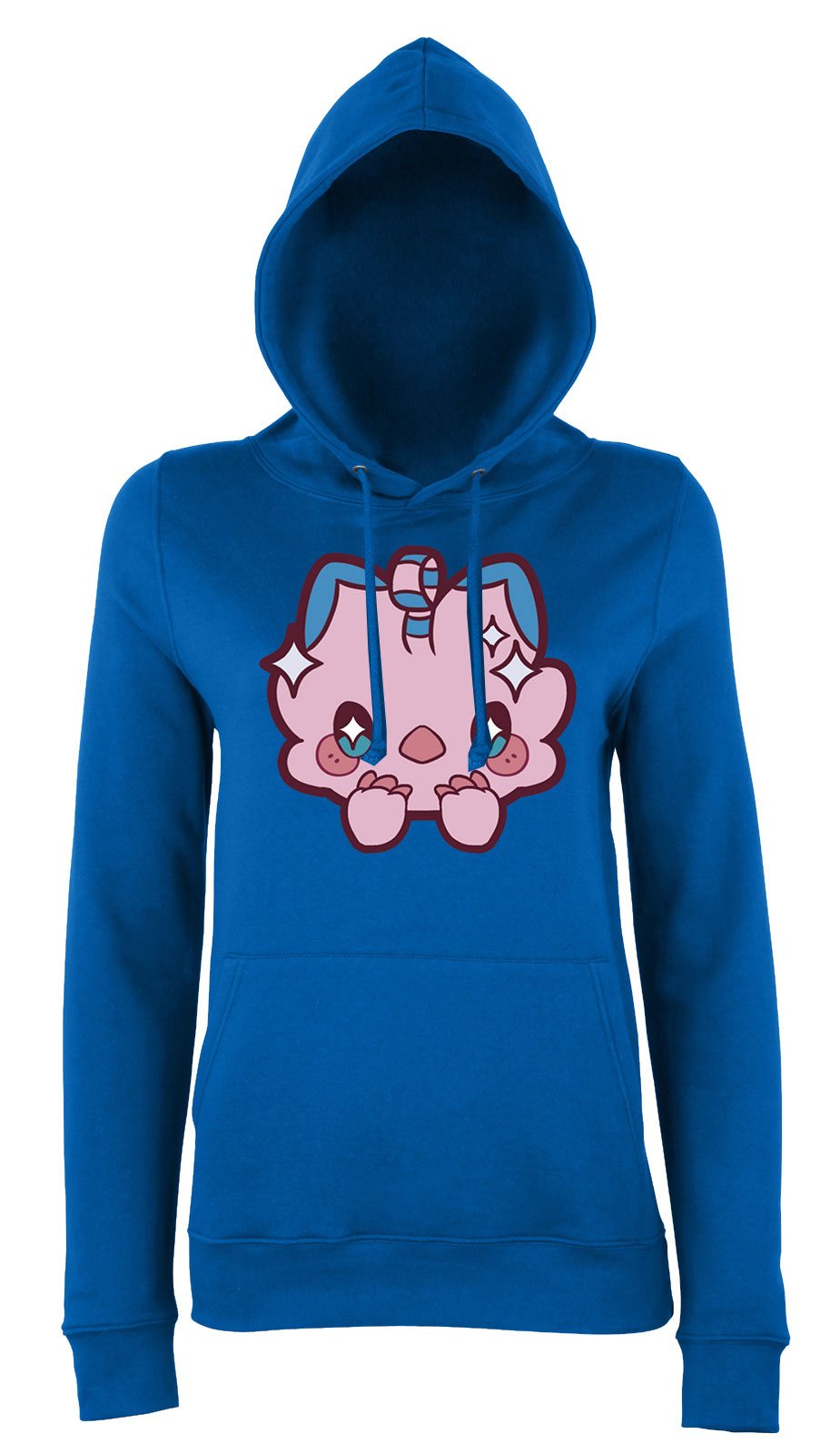 Biyomon digimon Kék Női Kapucnis Pulóver