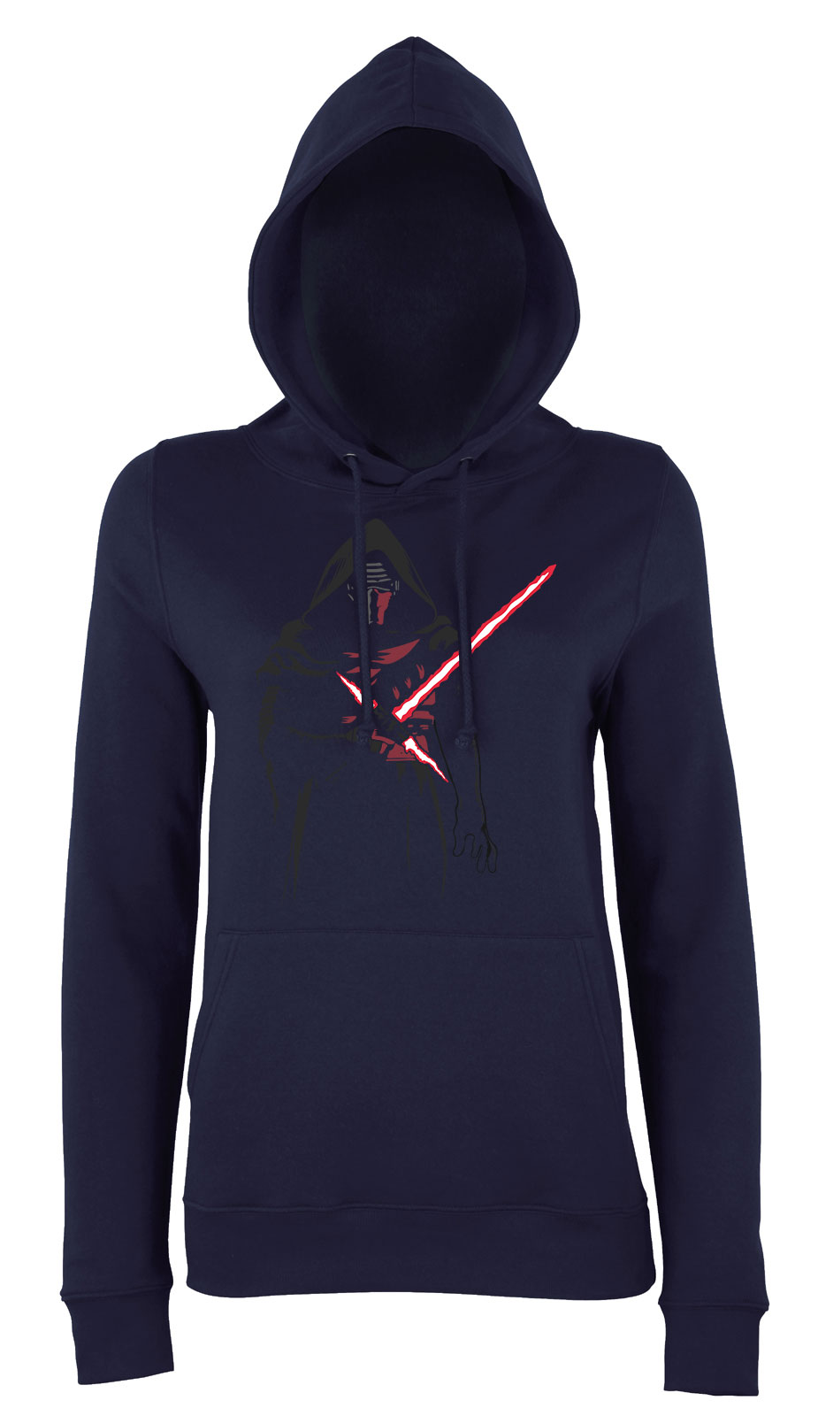 kylo ren star wars Sötétkék Női Kapucnis Pulóver