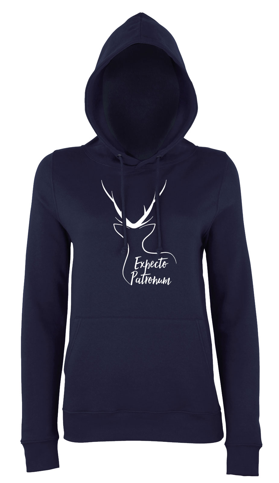 harry potter expecto patronum Sötétkék Női Kapucnis Pulóver