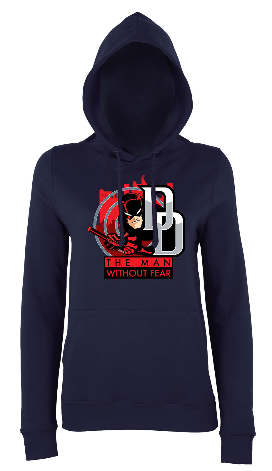 daredevil Sötétkék Női Kapucnis Pulóver