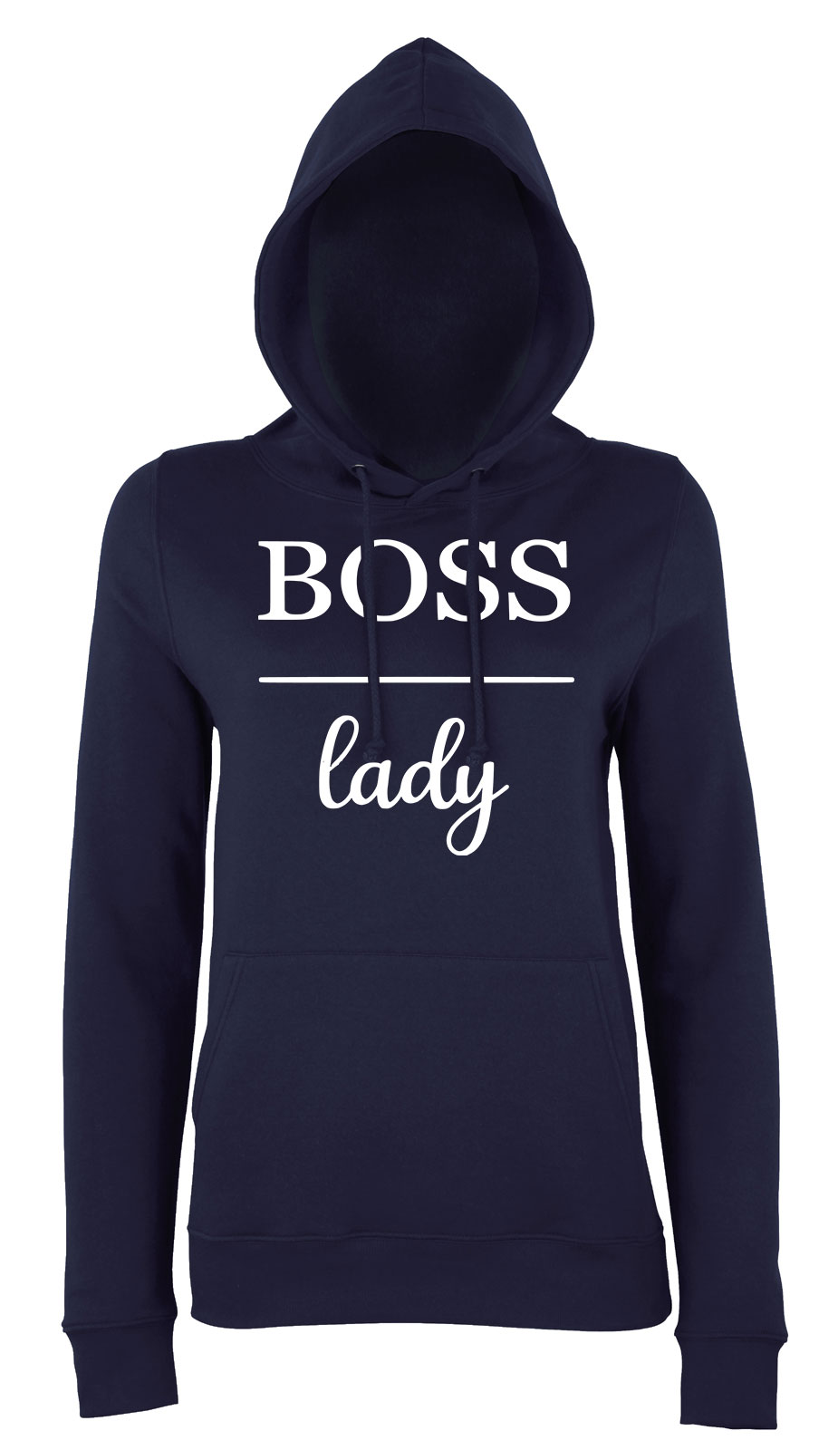 boss lady Sötétkék Női Kapucnis Pulóver