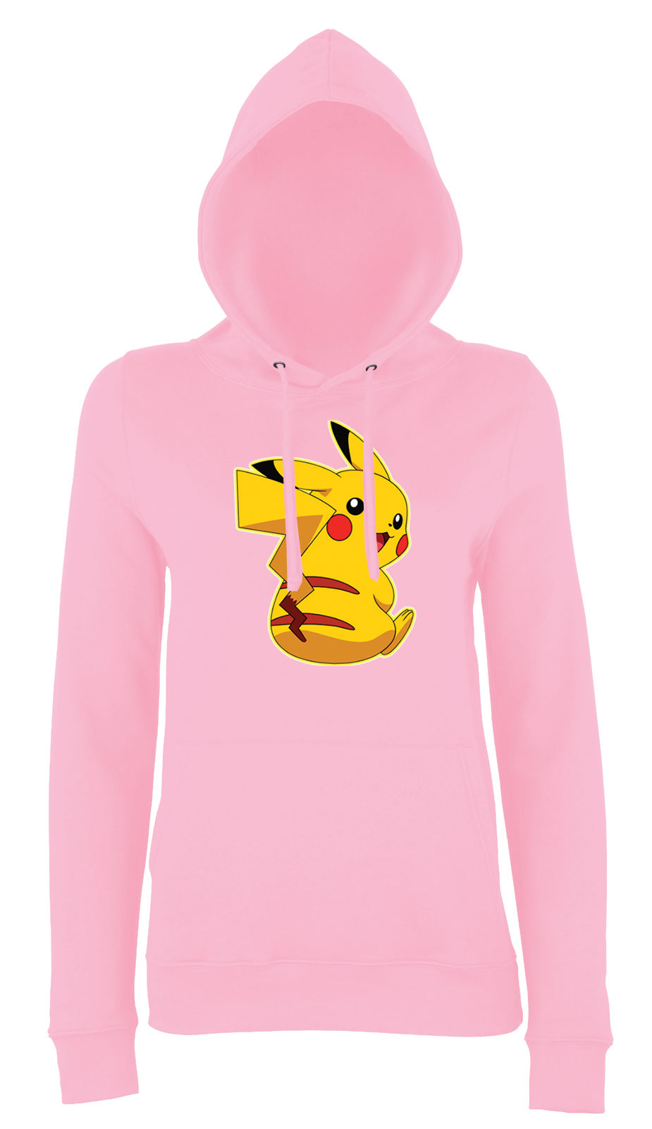 pokemon pikachu Rózsaszín Női Kapucnis Pulóver