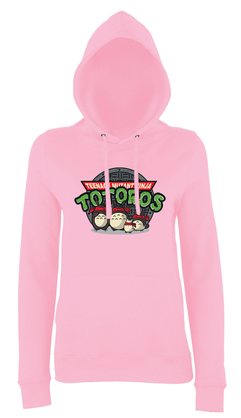 totoro totoros Rózsaszín Női Kapucnis Pulóver