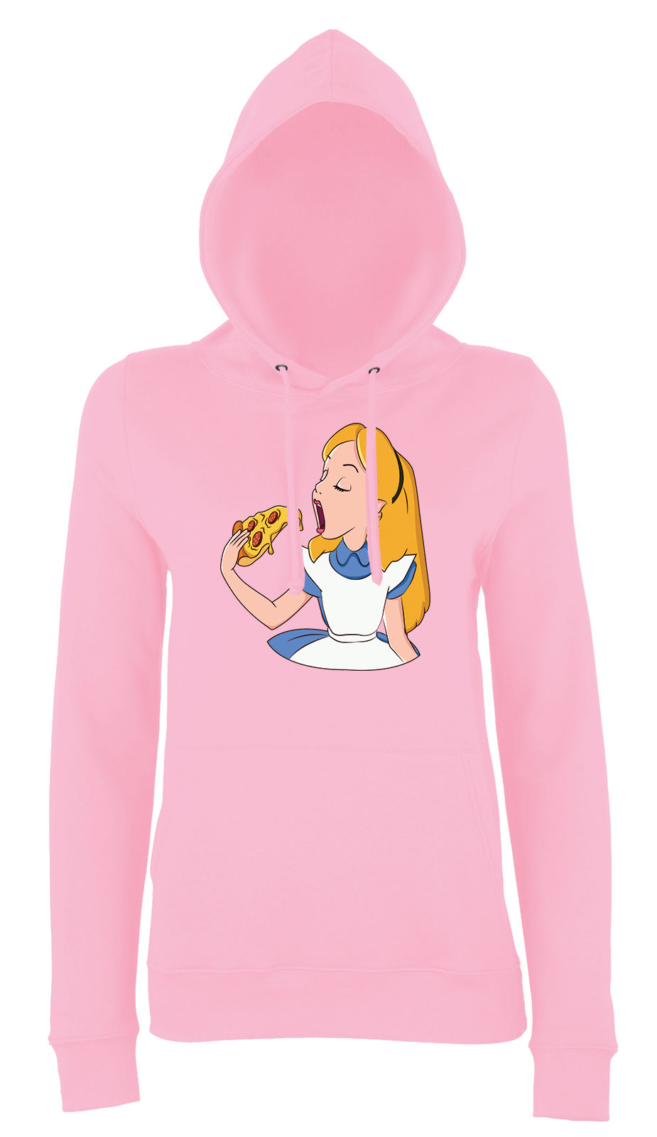 aliz csodaországban alice in wonderland Rózsaszín Női Kapucnis Pulóver
