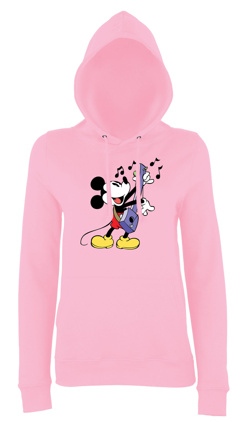 mickey egér Rózsaszín Női Kapucnis Pulóver