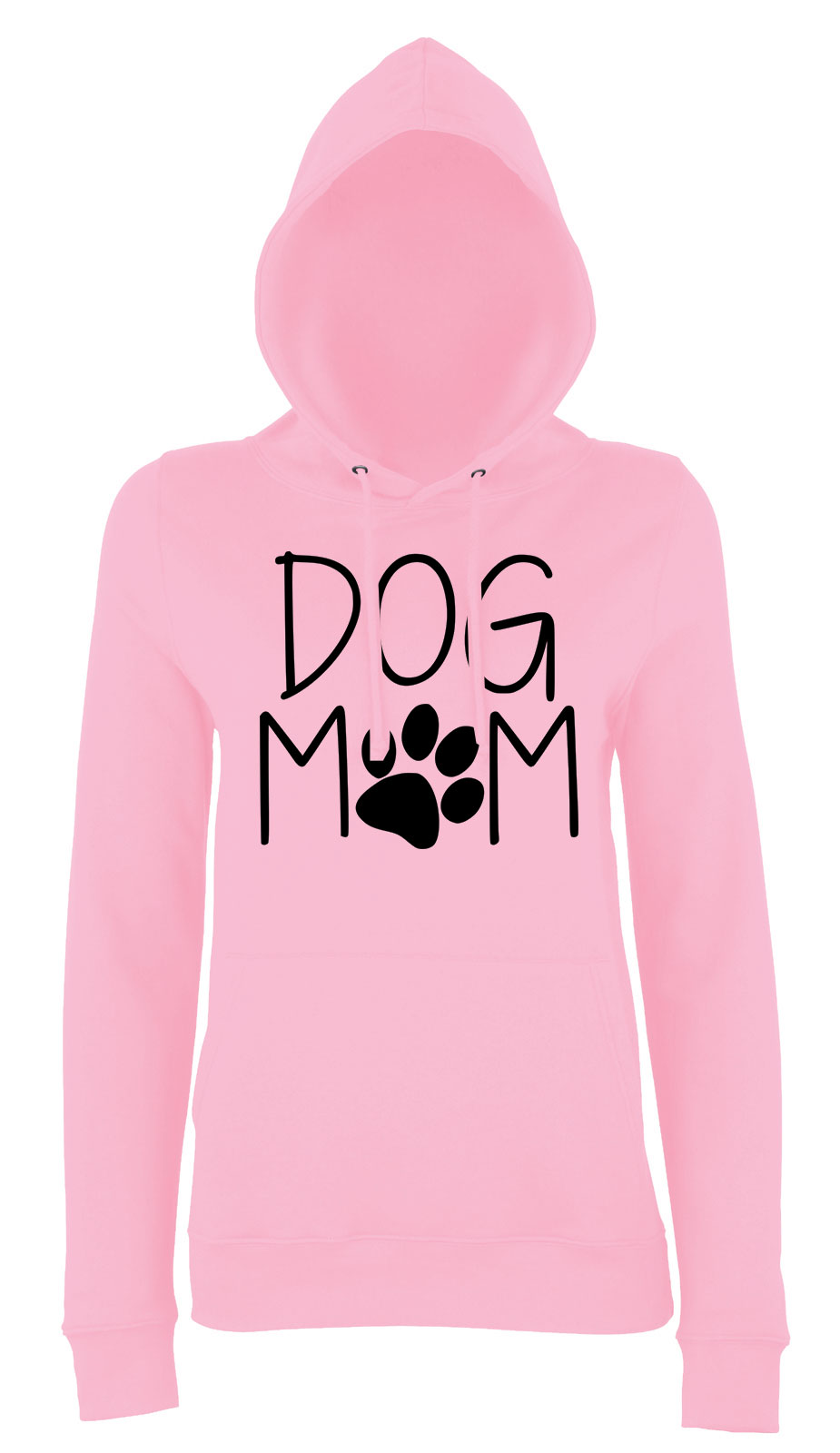 dog mom kutya kutyás Rózsaszín Női Kapucnis Pulóver