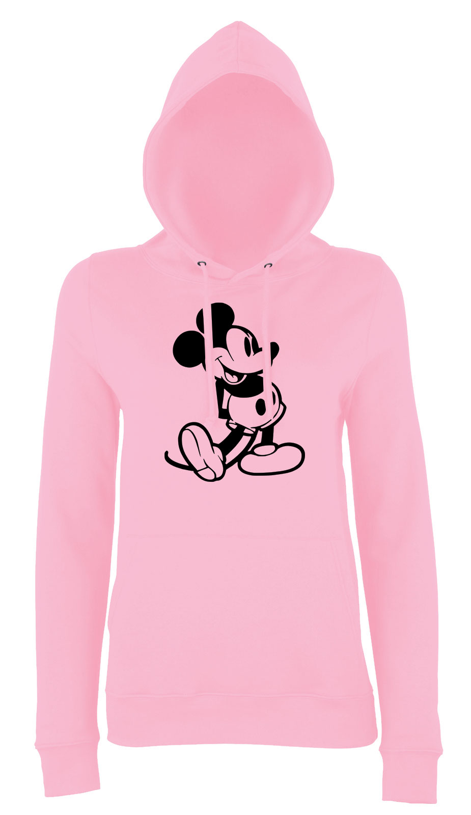 mickey egér Rózsaszín Női Kapucnis Pulóver