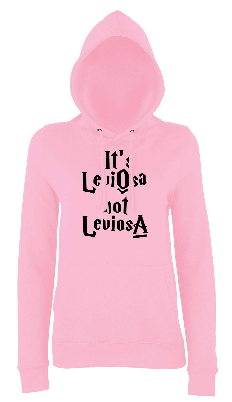 its leviosa not leviosa wingardium leviosa Rózsaszín Női Kapucnis Pulóver