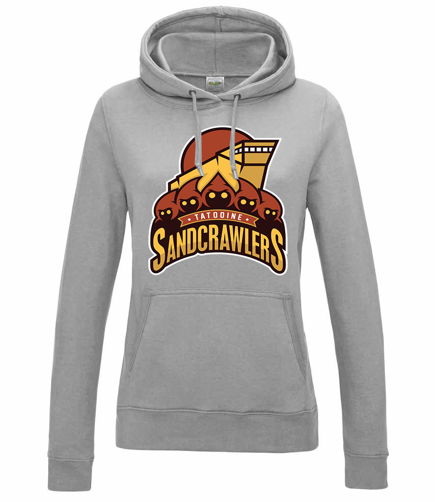 star wars sandcrawlers scavengers Sportszürke Női Kapucnis Pulóver