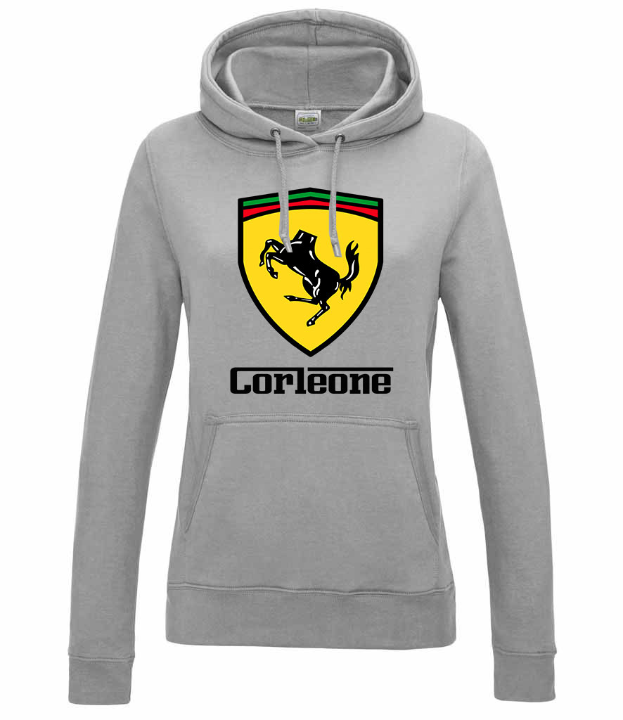 a keresztapa the godfather Sportszürke Női Kapucnis Pulóver