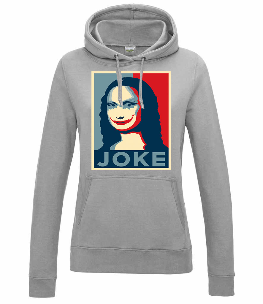 joker joke Sportszürke Női Kapucnis Pulóver