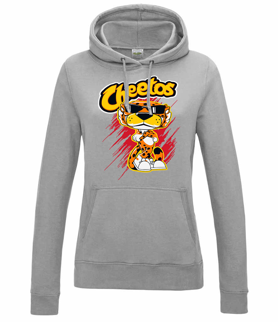 Cheetos chips Sportszürke Női Kapucnis Pulóver