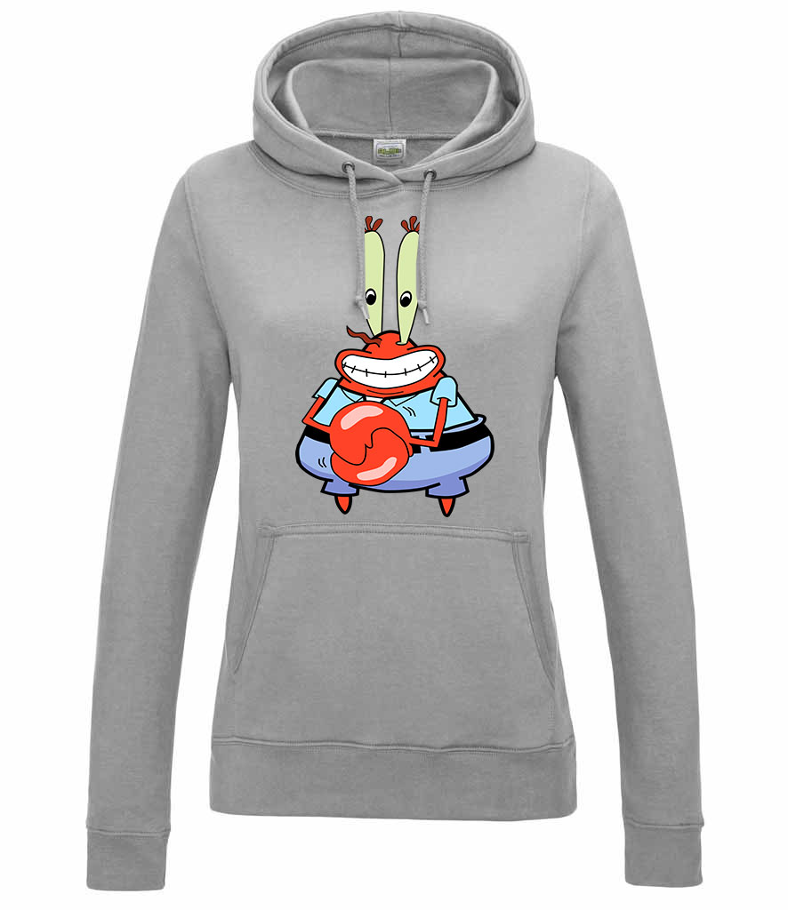 rák úr spongya bob Sportszürke Női Kapucnis Pulóver