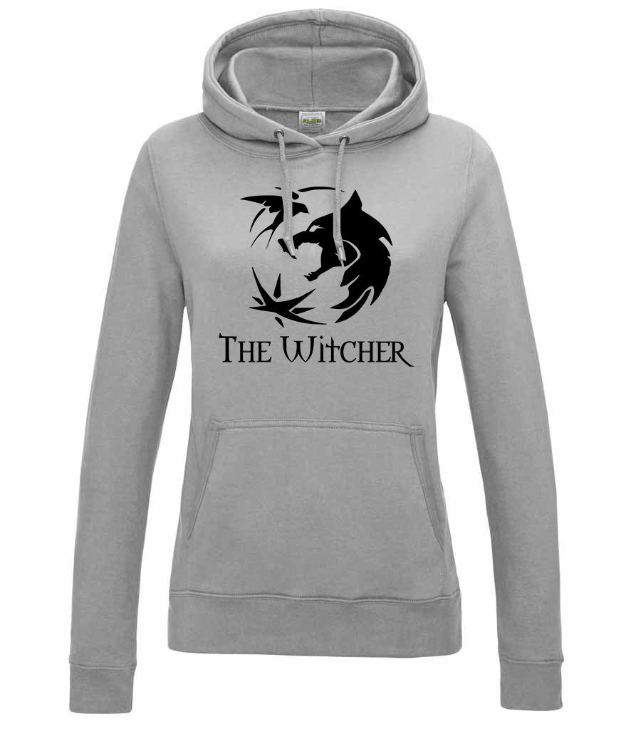 A Vaják The Witcher Sportszürke Női Kapucnis Pulóver