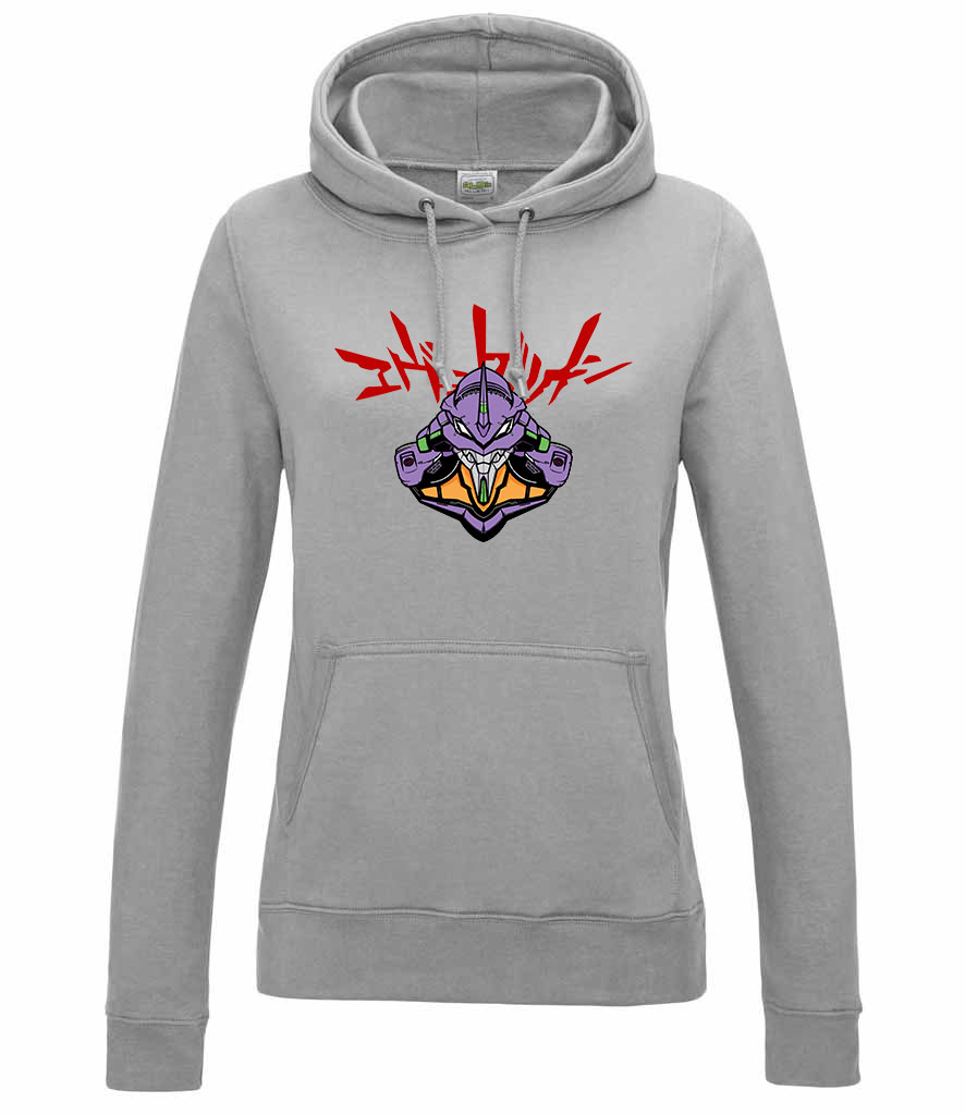 evangelion eva unit Sportszürke Női Kapucnis Pulóver