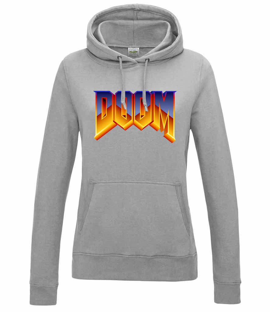 doomn Sportszürke Női Kapucnis Pulóver