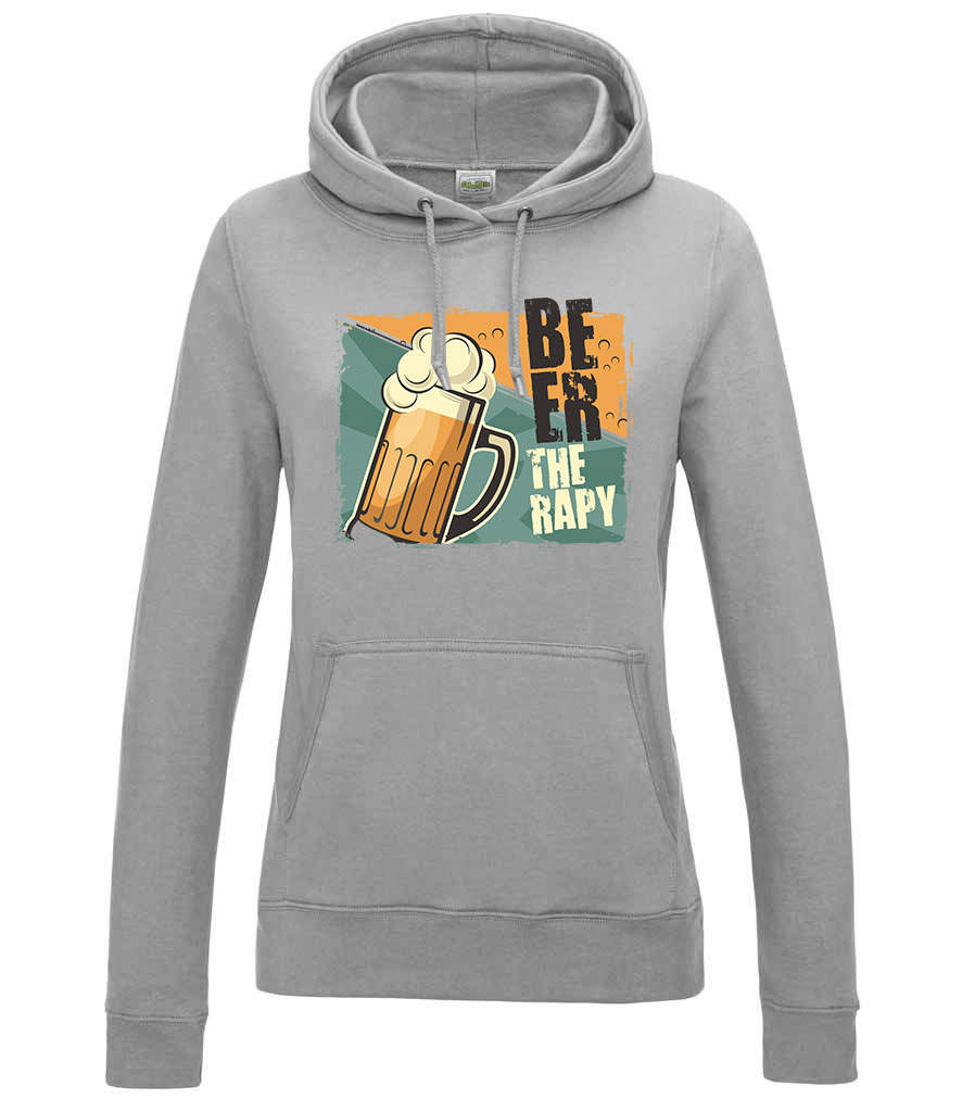 beer sör alkohol Sportszürke Női Kapucnis Pulóver