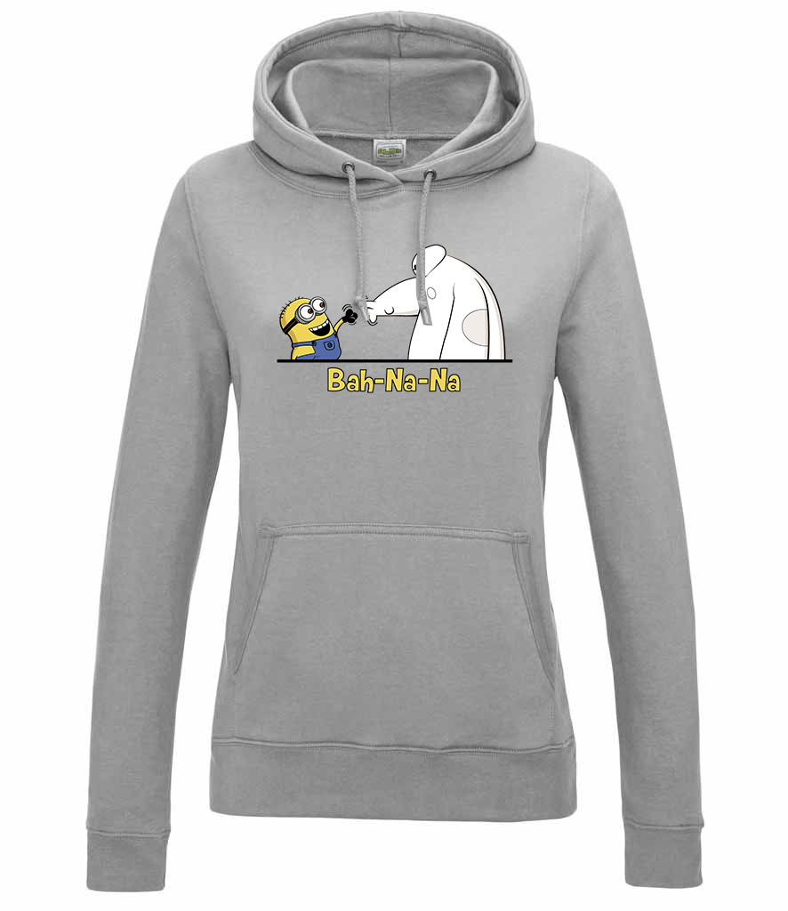 banana minion minyon minyonok baymax Sportszürke Női Kapucnis Pulóver