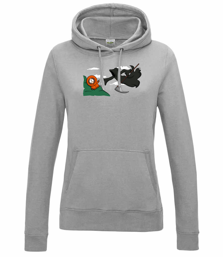 south park kenny Sportszürke Női Kapucnis Pulóver