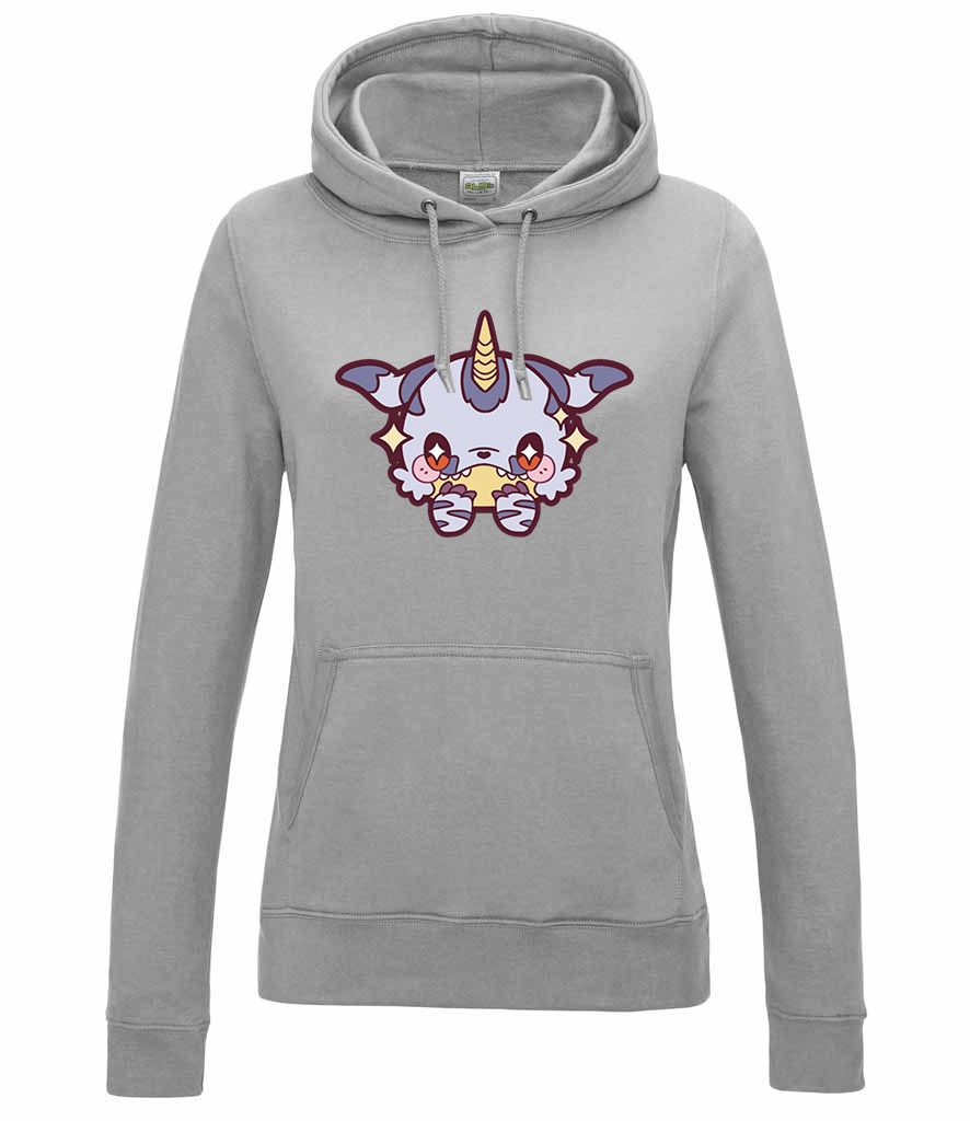 digimon gabumon Sportszürke Női Kapucnis Pulóver