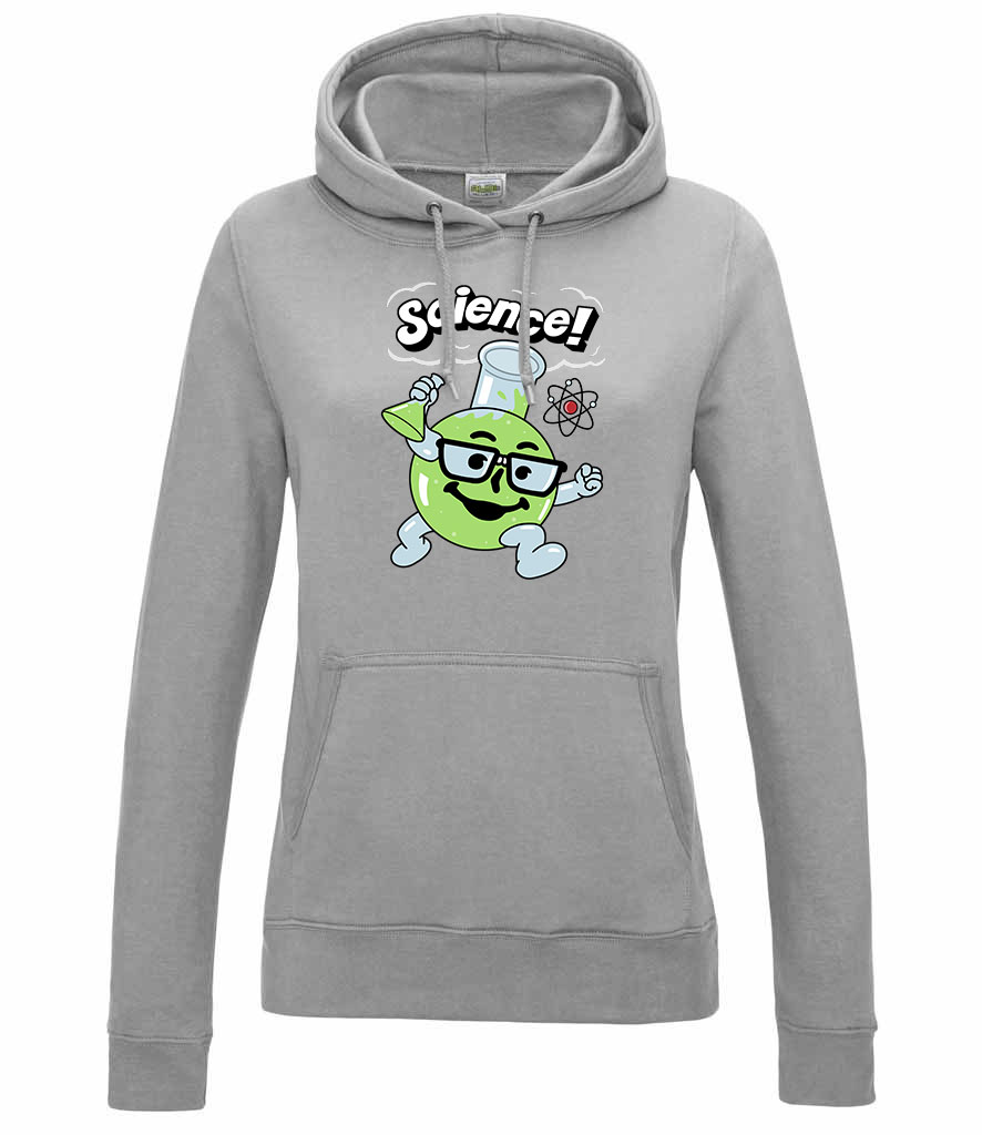 tudomány kool aid tudós science Sportszürke Női Kapucnis Pulóver